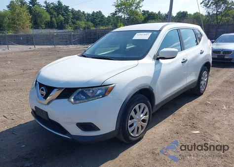 2016 Nissan Rogue S/Sl/Sv z USA, uszkodzony, nr VIN KNMAT2MV0GP685924